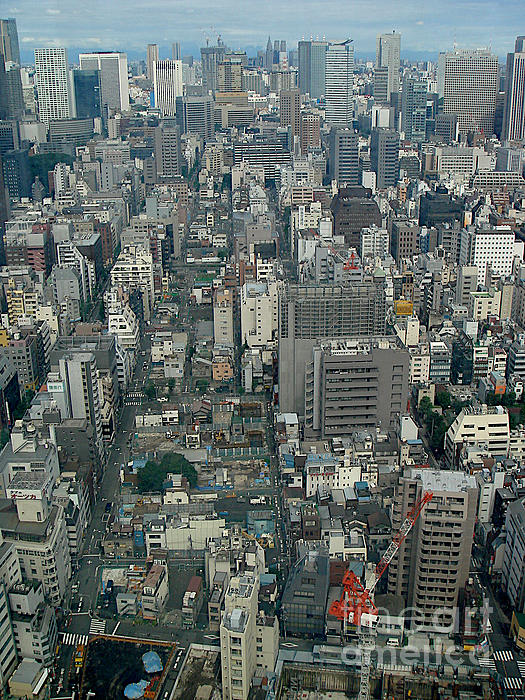 Tokyo Cityscape by Yvonne Johnstone Tokyo Cityscape by Yvonne Johnstone
